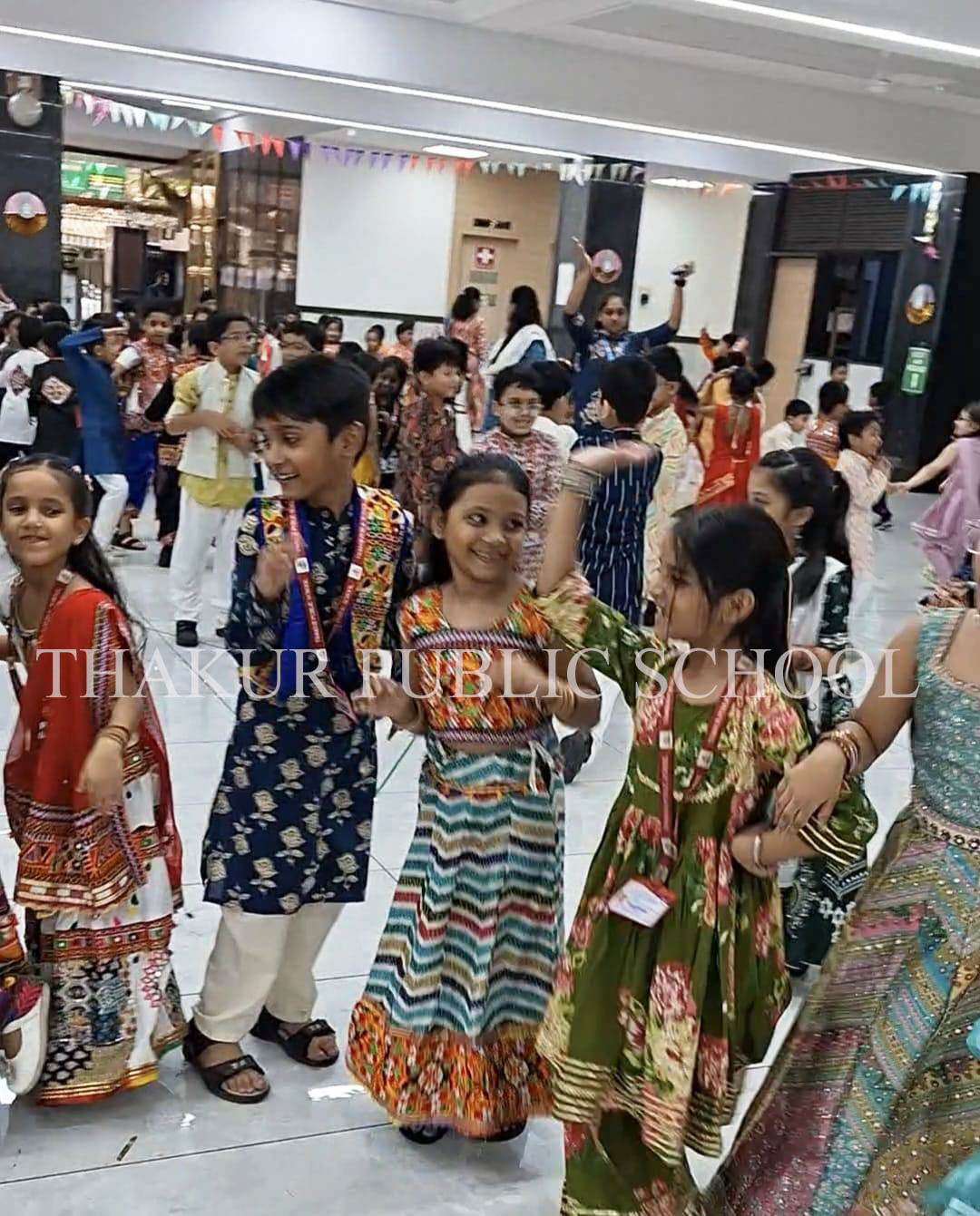 Grade 1 and 2 celebrated the vibrant festival of Navratri