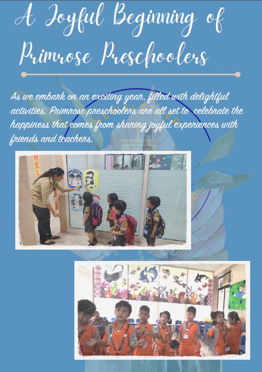 REMINISCENCE JUNE 2024 PRIMROSE PRE SCHOOL cover