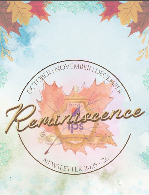 REMINISCENCE OCTOBER- NOVEMBER- DECEMBER 2025-2026 PRIMROSE PRE SCHOOL cover